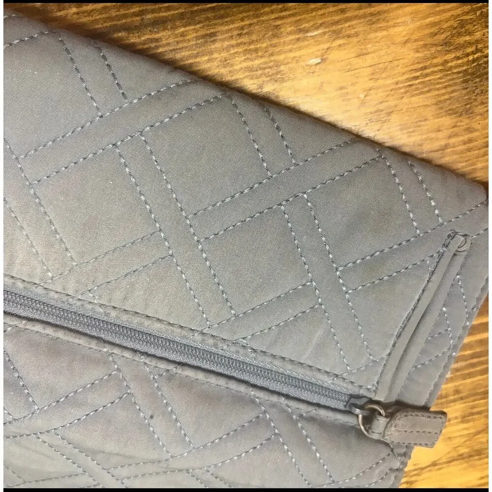 Vera Bradley Gray Wallet - Picture 5 of 7
